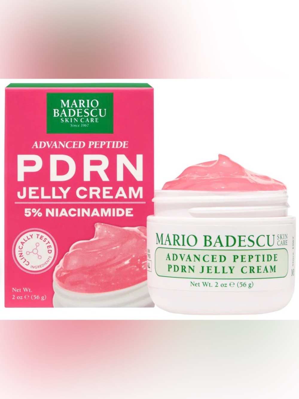 NWT. Mario Badescu Advanced Peptide PDRN Jelly Cream
